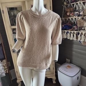 Universal Thread Textured Tan Sweater